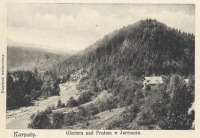 Яремче - Яремче. Карпати.  Гора Глорієта над Прутом. Поч.ХХ ст.