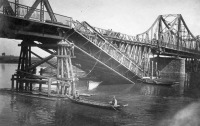 Галич - Галич Разрушенный мост на Днестре