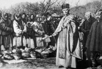 Косов - Освячення пасхи в Косівськім повіті.