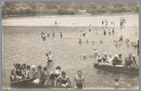 Снятын - Снятин.  Купання на річці Прут.