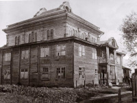 Чернобыль - Синагога в Чорнобилі. Зведена наприкінці ХIХ ст., зруйнована в 1920-х роках.