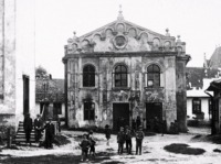 Дрогобыч - Дрогобыч Старая синагога (после постройки Большой синагоги -- Бейт-мидраш, позднее --  хлебзавод)