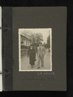 Трускавец - Трускавець. Васлав Борови з дружиною в Трускавці. 1938 рік.