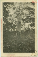 Трускавец - Трускавець.  Статуя  Матері Божої в курортному парку.