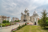 Трускавец - Трускавець сучасний. Церква пророка Іллі  УГКЦ.