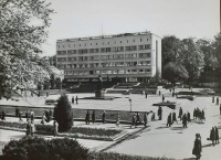 Трускавец - Центр  Трускавця у 90-х роках.