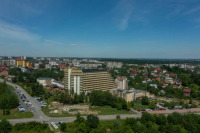 Трускавец - Трускавець.  Вид на санаторій 