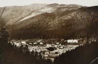 Сколе - Сколе-Демня.  Панорама.