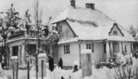 Брюховичи - Брюховичі.  Вілла Генрика Заремби зимою.
