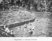 Брюховичи - Брюховичі.  Купальний басейн в лісному масиві.