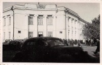  - Здание бывшего РК ВКП (Б) и Райисполкома  в г. Лубны во время немецкой оккупации 1941-1943 гг в Великой Отечественной войне