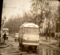  - Один из первых троллейбусных маршрутов в Черкассах