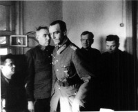 Волгоград - Пленный генерал-фельдмаршал Фридрих Паулюс в советском штабе. Февраль 1943 года.
