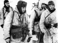 Волгоград - Немецкие солдаты в окружении под Сталинградом. Декабрь 1942 года.