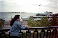 Волгоград - Набережная реки Волги.