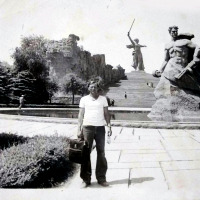 Волгоград - На Мамаевом кургане.