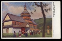 Залещики - Заліщики. Стара церква в Добрівлянах. Владислав Шульц.