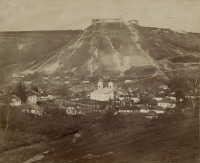 Кременец - Кременец Вид на гору Боны с руинами замка