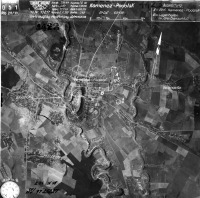 Каменец-Подольский - Аэропанорама 11 июля 1944 Украина , Хмельницкая область , Каменец-Подольский