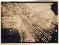 Волочиск - Германская аэрофотосъёмка жд путей на станции Волочиск периода Первой мировой войны, 1915 г.