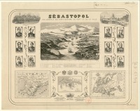 Севастополь - Общий вид укреплений Севастополя и порта