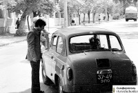 Симферополь - «Горбатый запорожец» на улице Симферополя – 1969