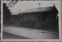Гродненская область - Железнодорожный вокзал станции Житомля во время немецкой оккупации 1941 - 44 гг в Великой Отечественной войне