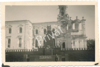 Пинск - Разрушенный нацистами памятник Ленину в Пинске  во время немецкой оккупации 1941-44 гг