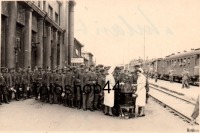 Орша - Железнодорожный вокзал станции Орша во время оккупации в 1941-1944
