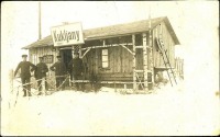 Поставы - Железнодорожная станция Кукляны во время Первой мировой войны