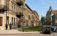 Ивано-Франковск - Транспорт  на вулицях Станіславова.