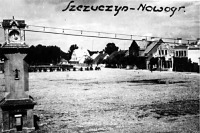 Щучин - Базарная площадь.