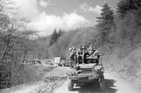 Австрия - Советская военная техника на горных дорогах Австрии