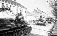 Вена - Советские танки в предместье г.Вены