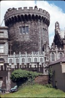 Дублин - Круглая башня Дублинского замка Ирландия