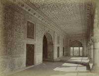 Индия - Интерьер Красного форта в Дели. 1900