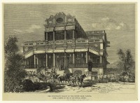Индия - Дворец Моти Багха в Гуковаре, 1875