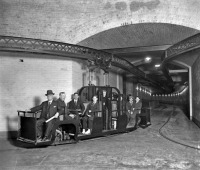 Соединённые Штаты Америки - Мини-метро под зданием Капитолия. США. 1915г.