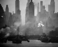 Соединённые Штаты Америки - Нью-Йорк на фотографіях Андреаса Файнінгера  в 1940-1949 роках.