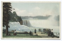 Штат Нью-Йорк - Ниагарский водопад. Панорамный парк, 1900