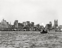 Нью-Йорк - Нью-Йорк со стороны Ист-Ривер, 1900.