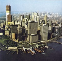 Нью-Йорк - Rise of the World Trade Center (1969-1973) США,  Нью-Йорк (штат),  Нью-Йорк,  Манхеттен