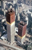 Нью-Йорк - Rise of the World Trade  February.Center (1969-1973) США, Нью-Йорк (штат),  Нью-Йорк,  Манхеттен