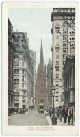 Нью-Йорк - Нью-Йорк. Улицы. Уолл-Стрит, 1903