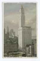 Нью-Йорк - Нью-Йорк. Башни. Вулворт Билдинг, 1913