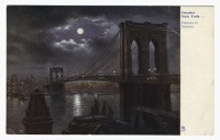 Нью-Йорк - Большой Нью-Йорк. Бруклинский мост, 1904
