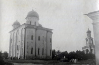 Великий Новгород - Георгиевский собор Юрьева монастыря.