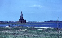 Великий Новгород - Деревянная церковь. 1969.