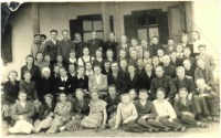 Ивня - Учащиеся школы в селе Курасовка