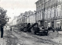 Саратов - Демонтаж трамвайной линии на ул.Ленина.